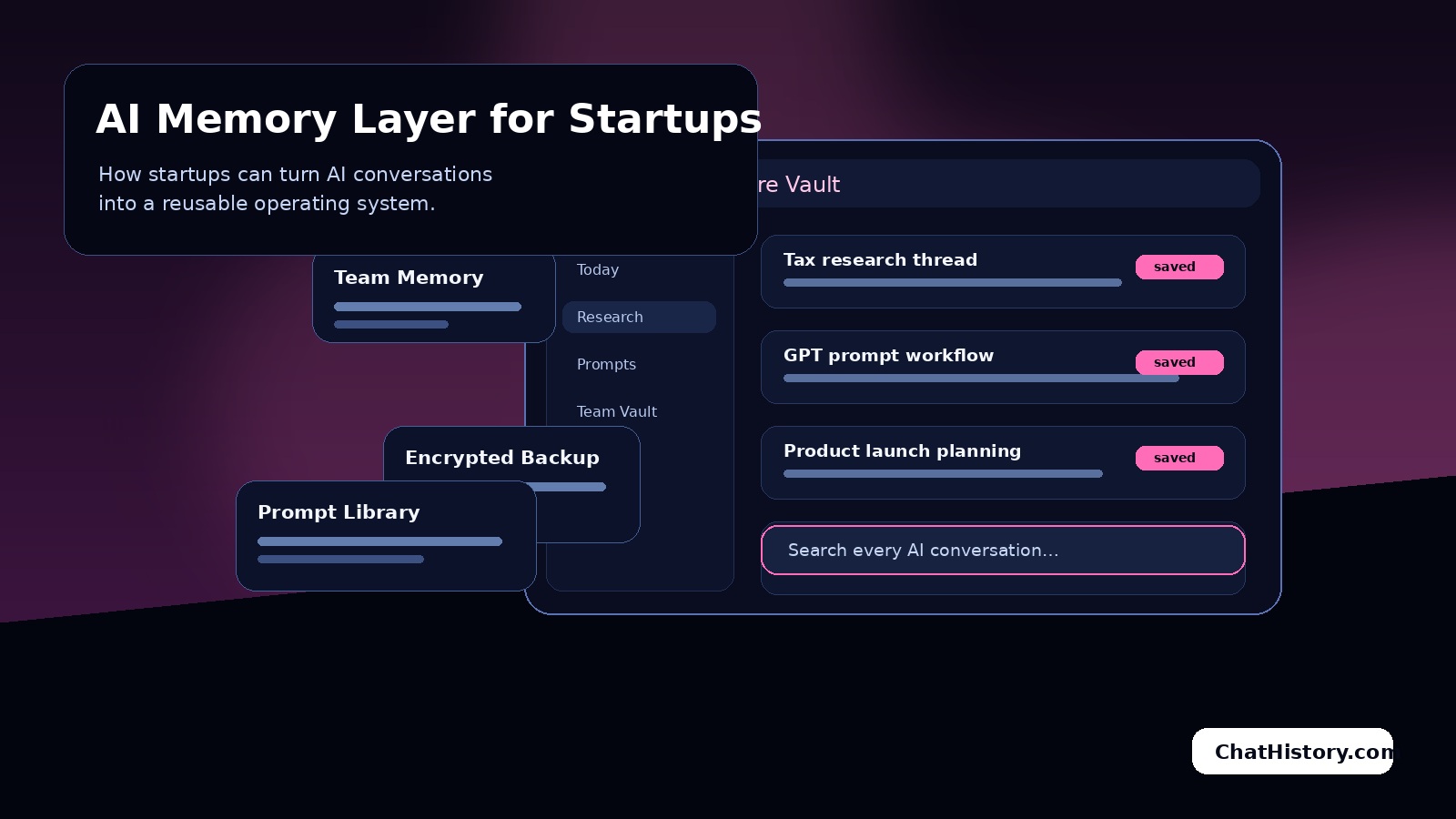 AI Memory Layer for Startups