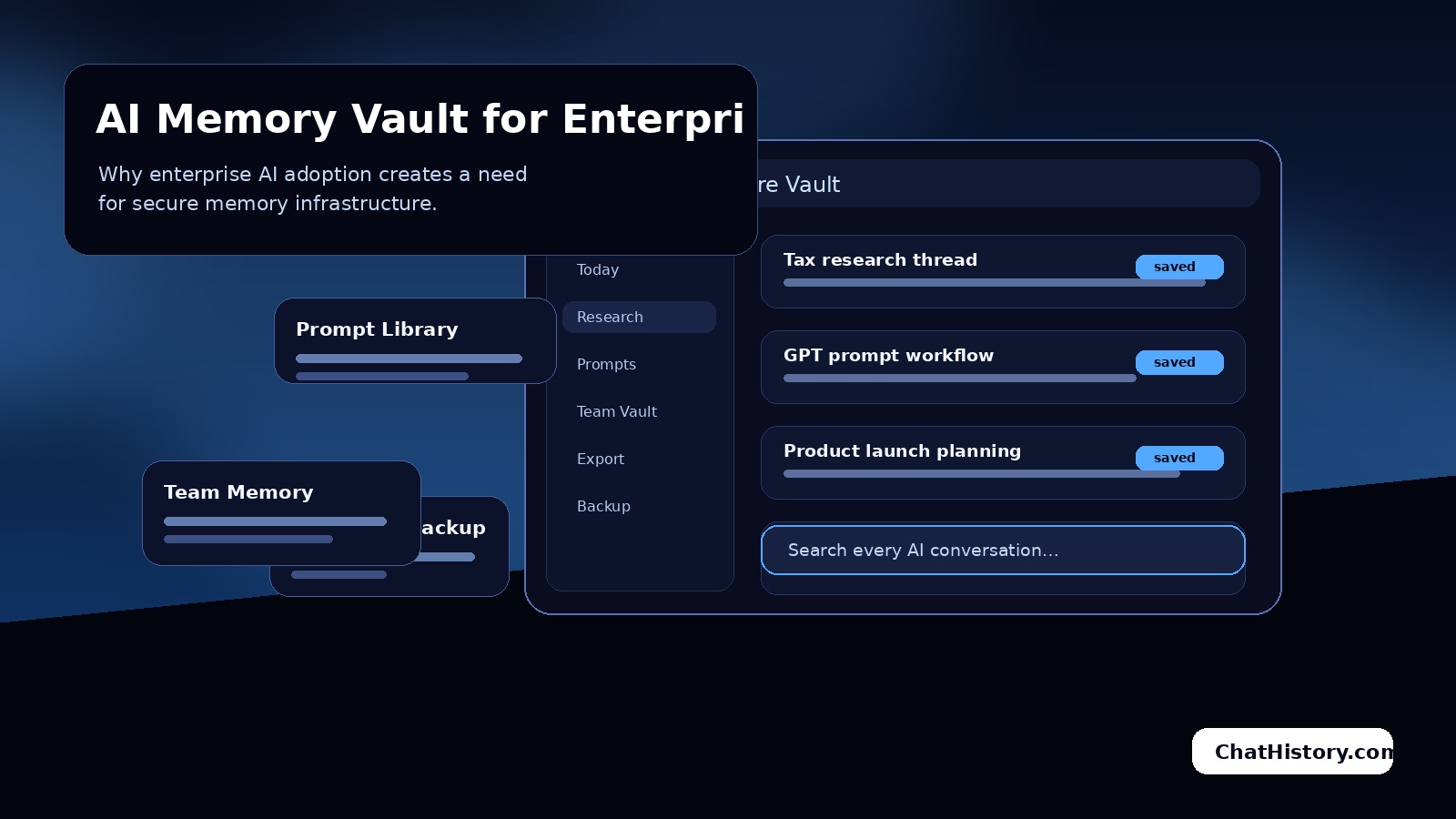 AI Memory Vault for Enterprise