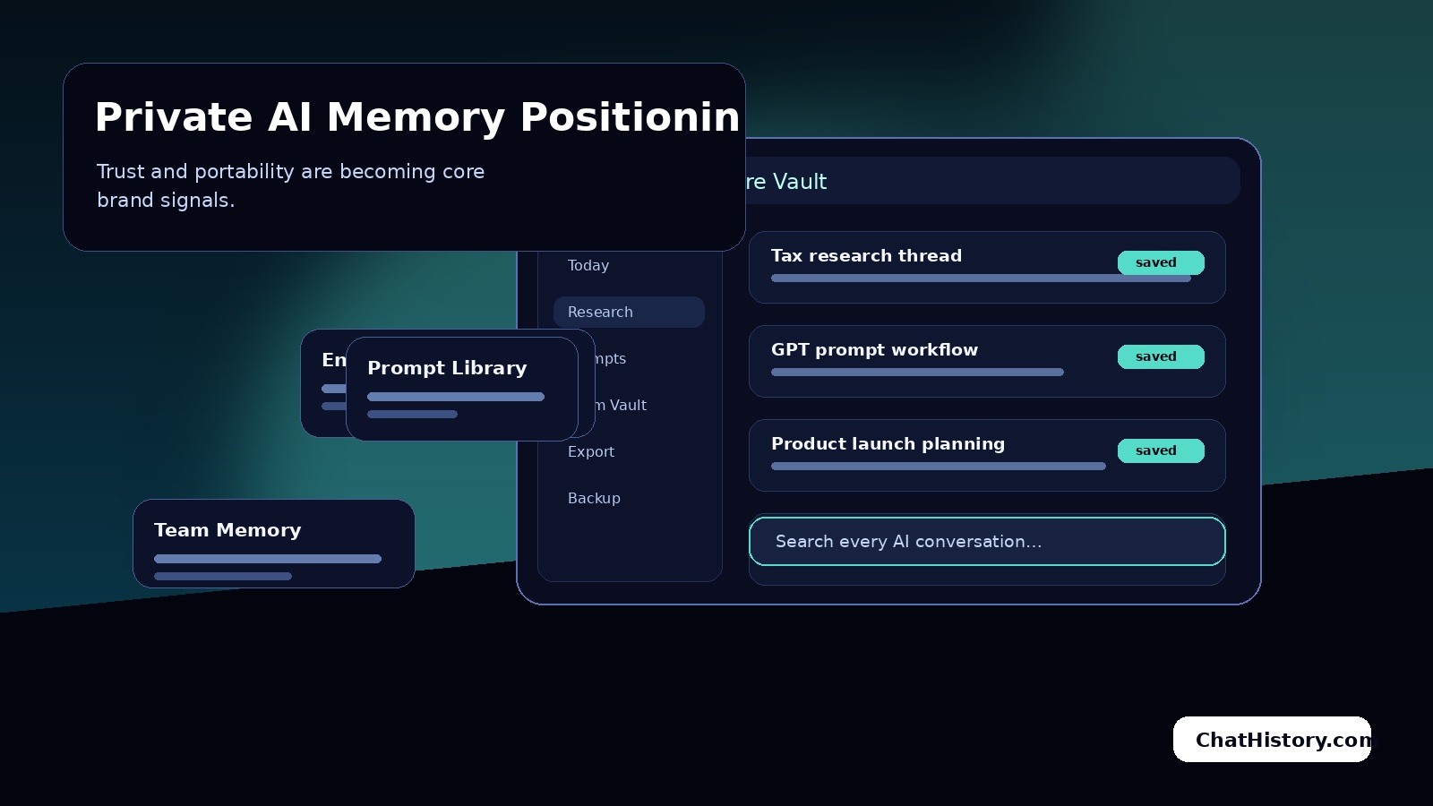 Private AI Memory Positioning Matters